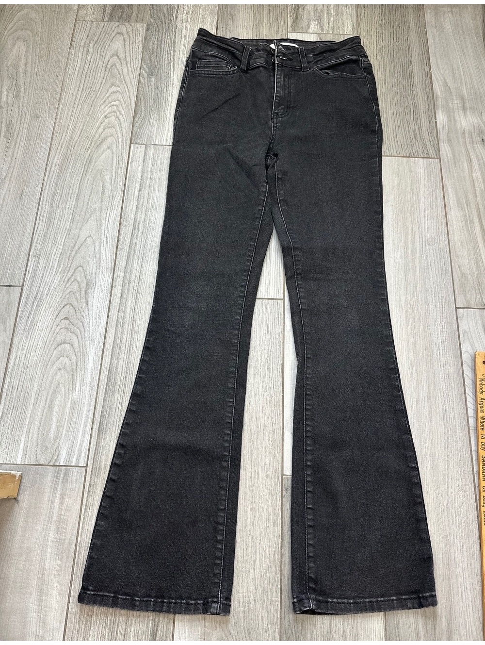 Vervet Black Flared Jeans Size 28
